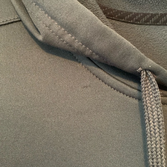 Reebok Play Dry Stay Warm Dark Grey Men’s Training Hoodie Size Large - Picture 11 of 11